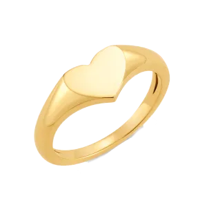 Heart Signet Ring