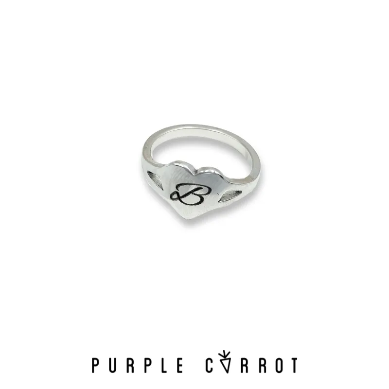 Heart Signet Ring