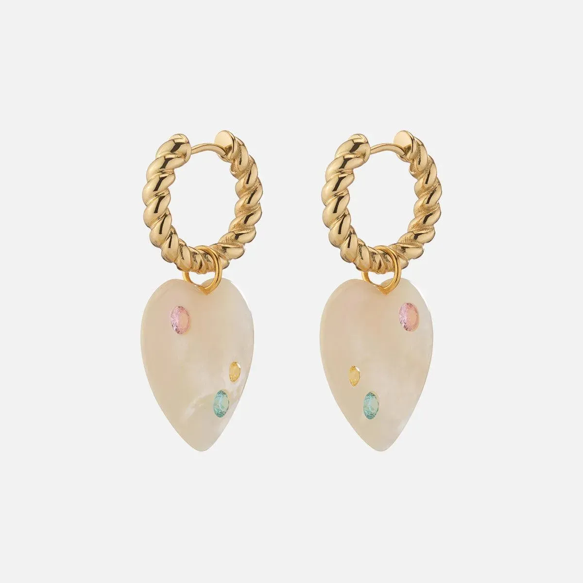 Heart to Heart Glow Earrings