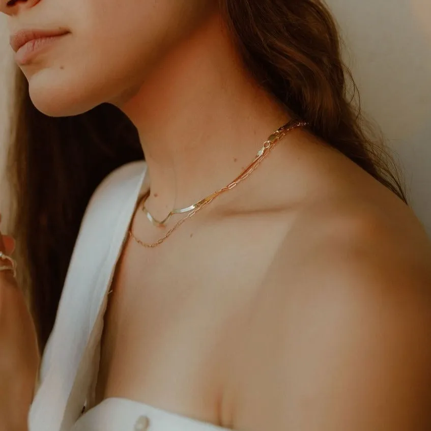 Herringbone Necklace