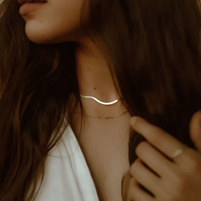 Herringbone Necklace