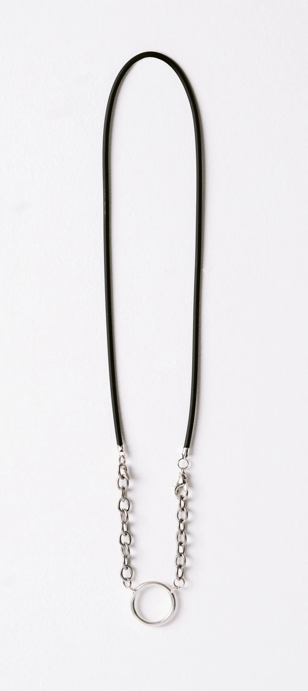 Holder Necklace - Rubber Cord
