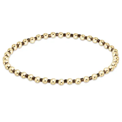 Hope Grateful Bracelet - Metallic Bronze