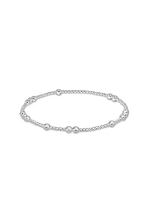 Hope Unwritten 4mm Bead Bracelet - Sterling