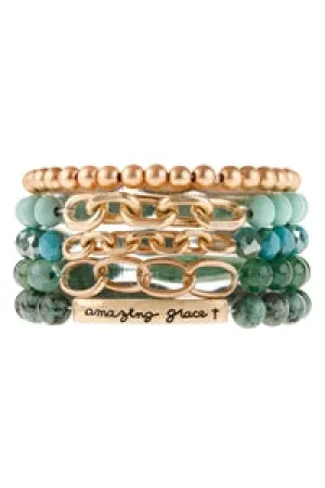 How Sweet The Sound Beaded Bracelet