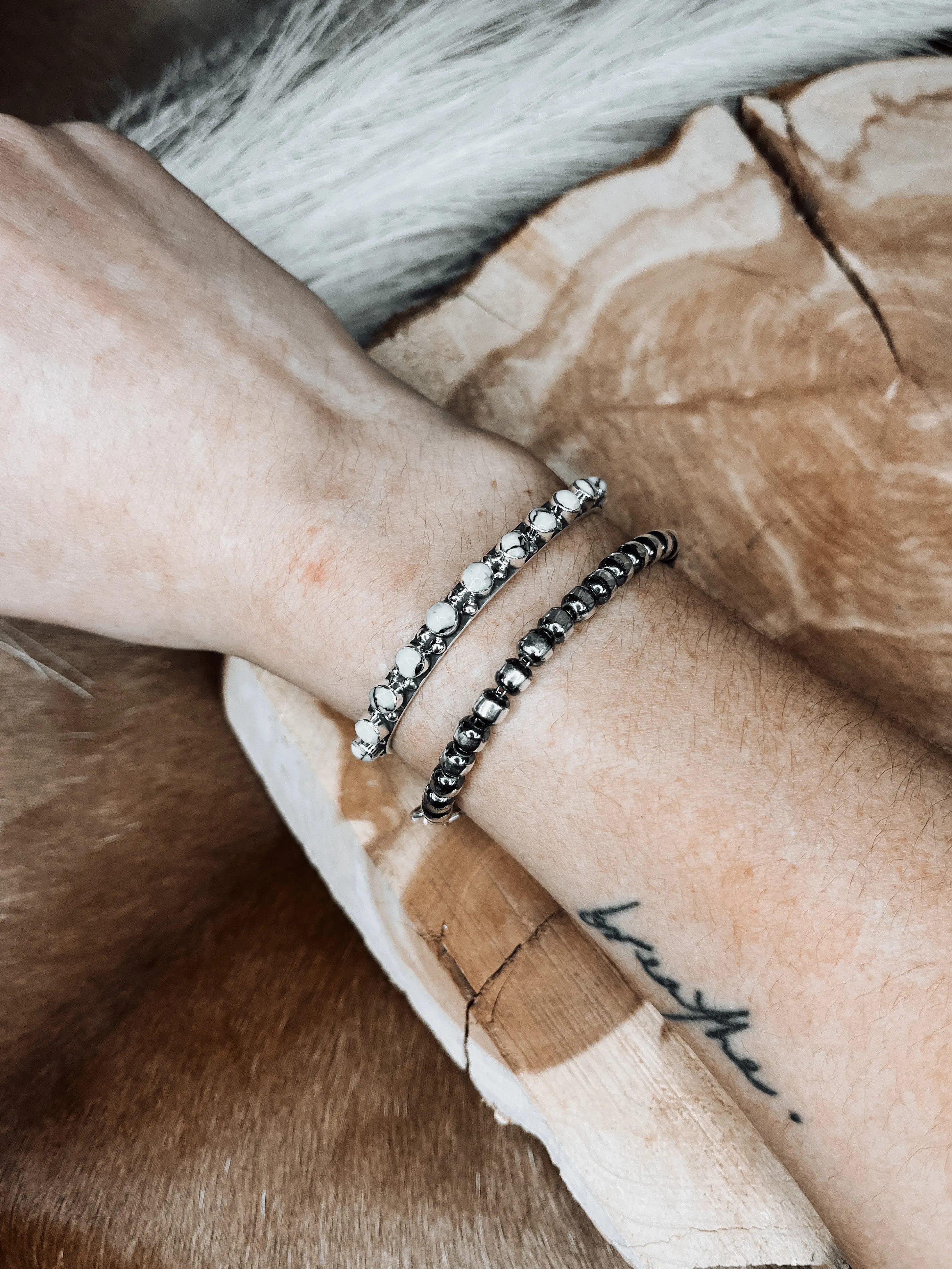 Howlite Cuff
