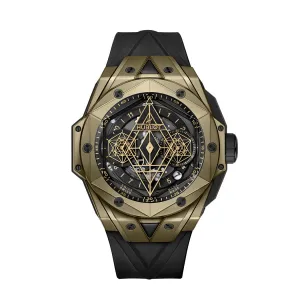 Hublot Big Bang SANG BLEU II MAGIC GOLD Ref# 418.MX.1103.RX.MXM22