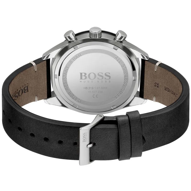 Hugo Boss Santiago Chrono Leather Men's Watch 1513864