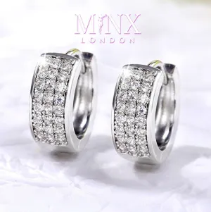 Iced Out Earrings | Diamond Earrings | Womens Earrings | Mens Diamond Earrings | Diamond Hoop Earrings | Hip Hop Earrings |  Mens Earrings