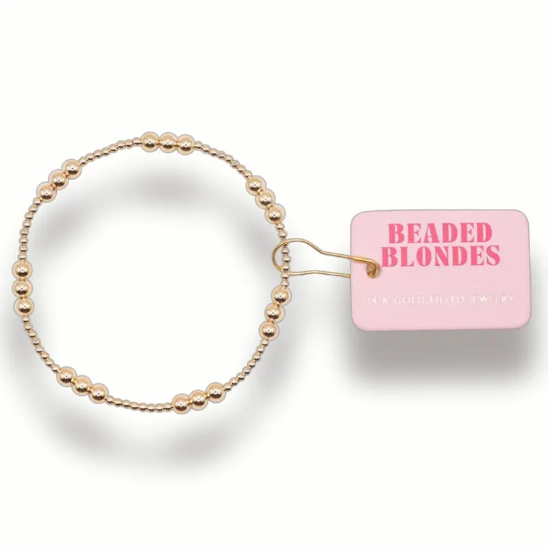 ILY Bracelet, 7.25" (gold or silver)