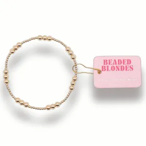 ILY Bracelet, 7.25" (gold or silver)