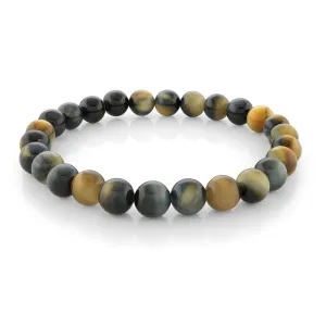 Italgem Dreams Tiger's Eye (8mm) Beaded Stretch Bracelet
