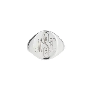 J Ring - Sterling Silver