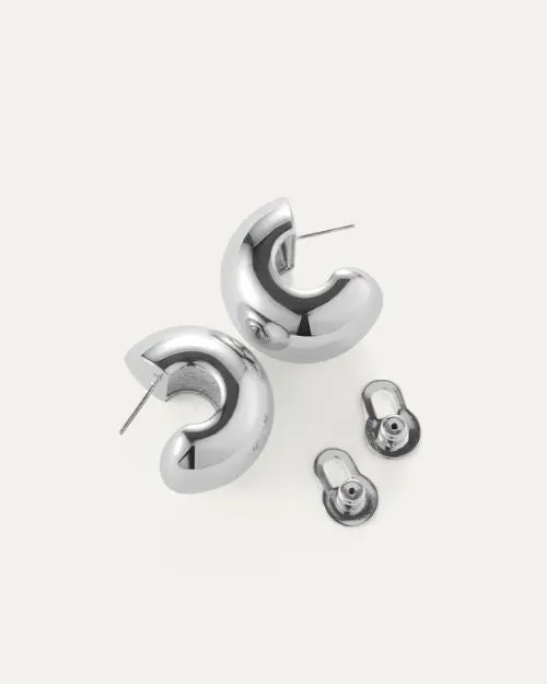 JENNY BIRD | Gemma Hoops | Silver