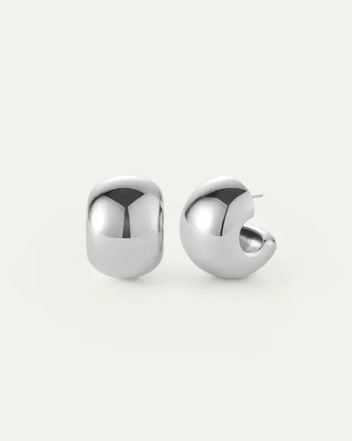 JENNY BIRD | Gemma Hoops | Silver