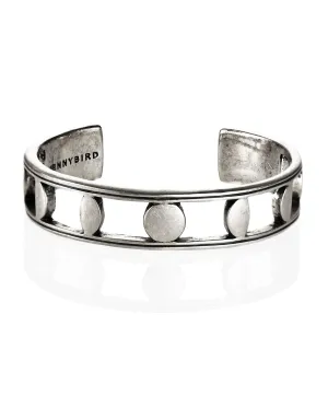 Jenny Bird Moonsong Cuff in Antique Silver