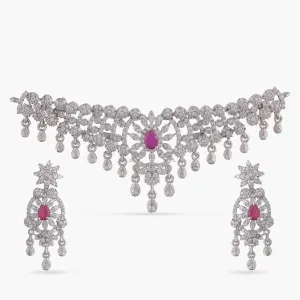 Joelle Nakshatra CZ Choker Set