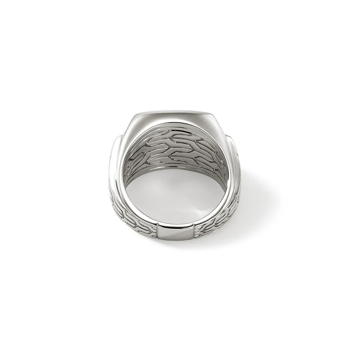John Hardy Sterling Silver Lapis Lazuli Signet Ring
