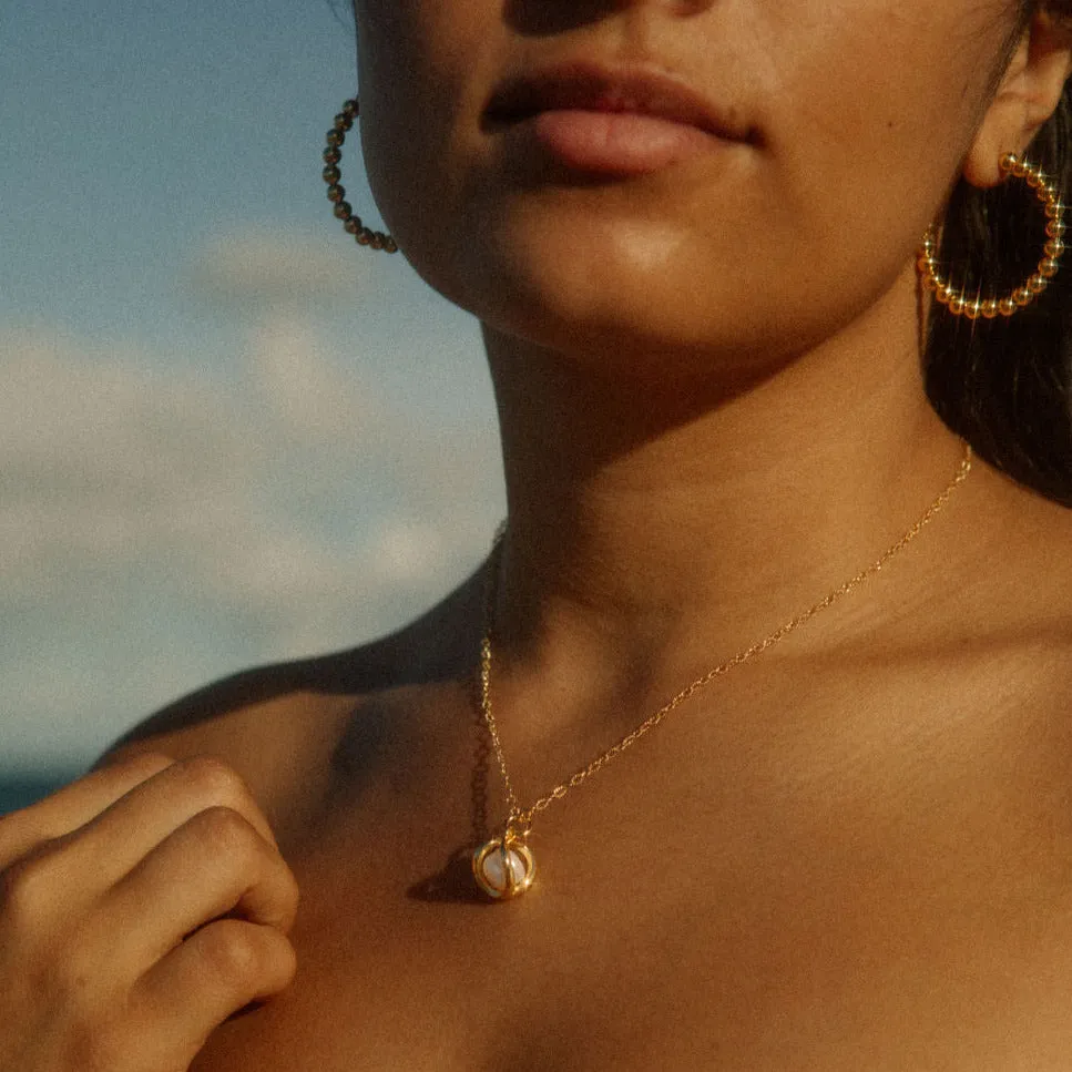 Kai Pearl Drop Necklace