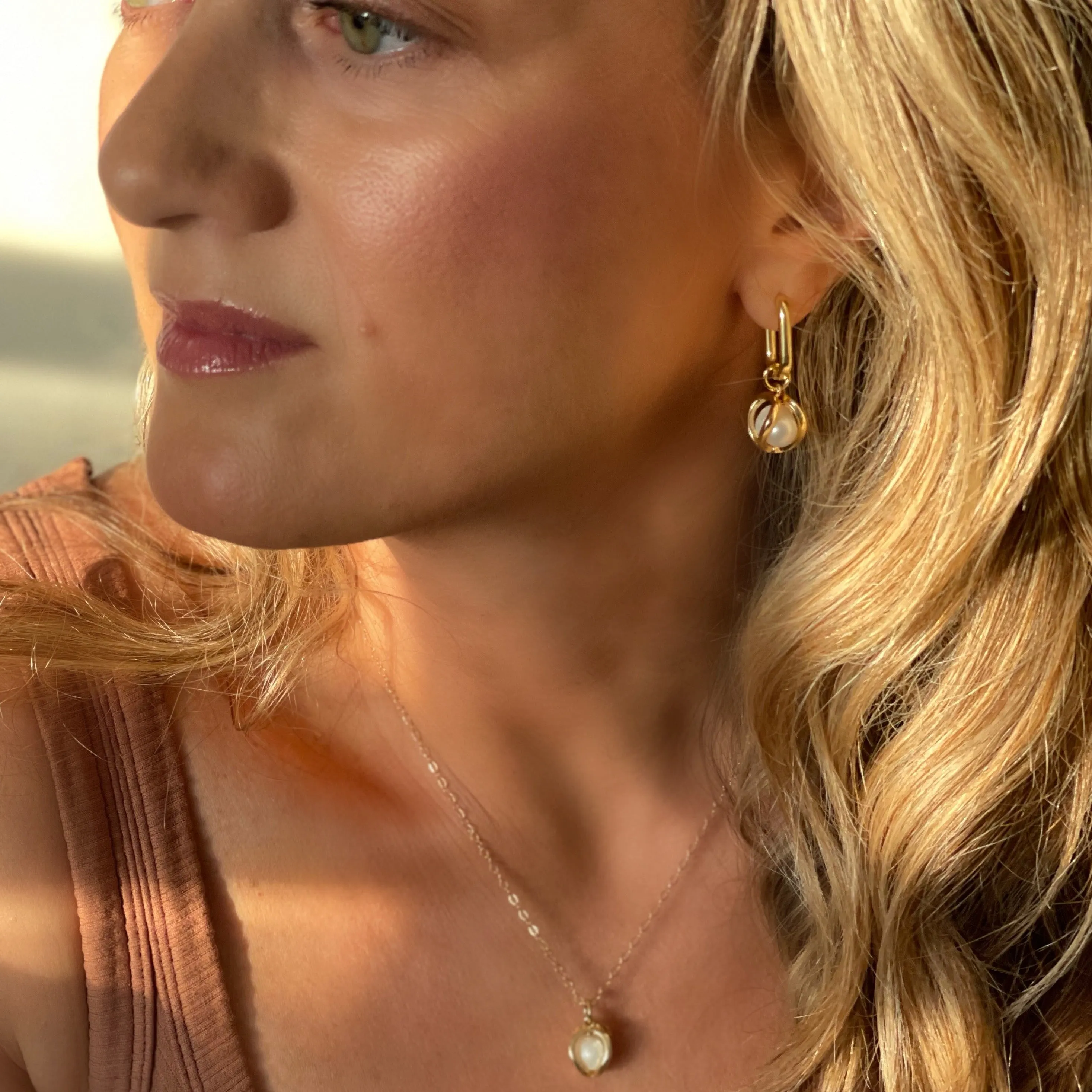 Kai Pearl Drop Necklace