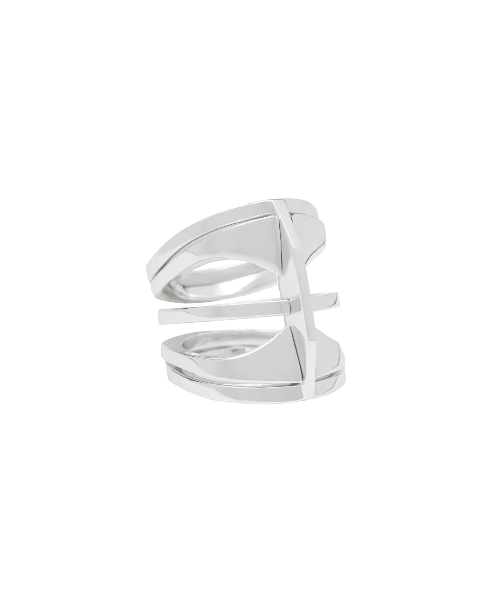 Kaleidoscope Ring Set Sterling Silver 25MM