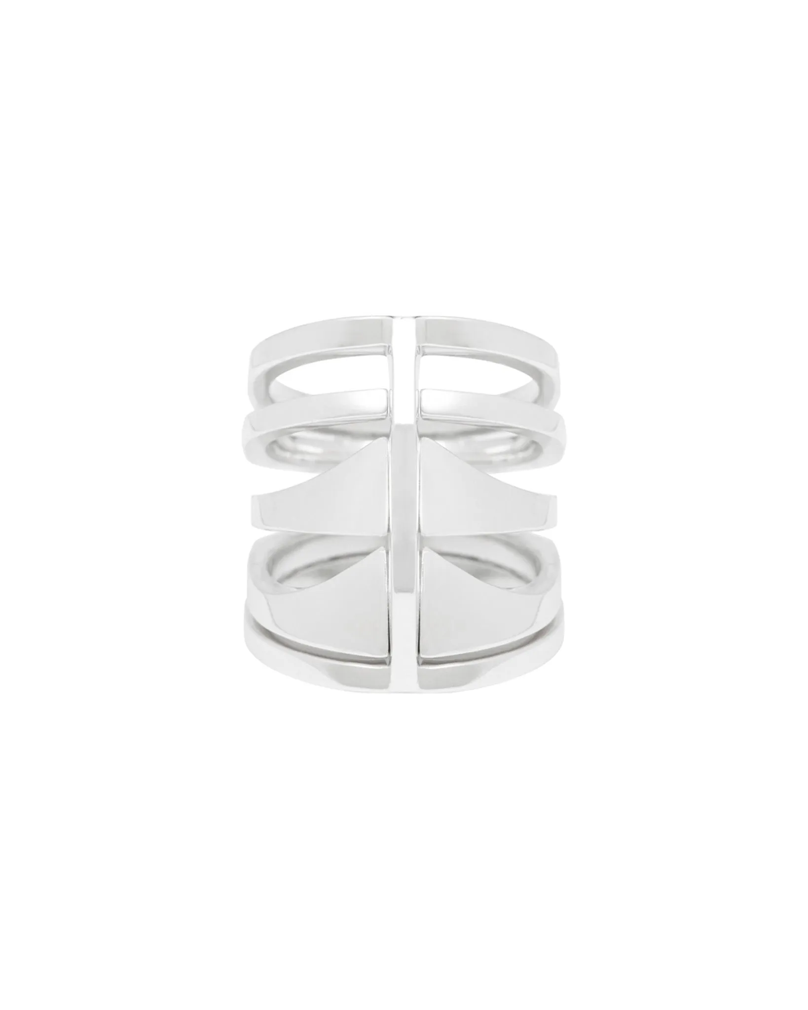 Kaleidoscope Ring Set Sterling Silver 25MM