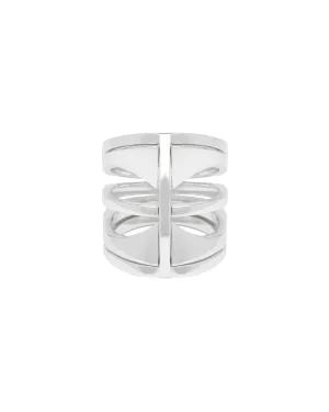 Kaleidoscope Ring Set Sterling Silver 25MM