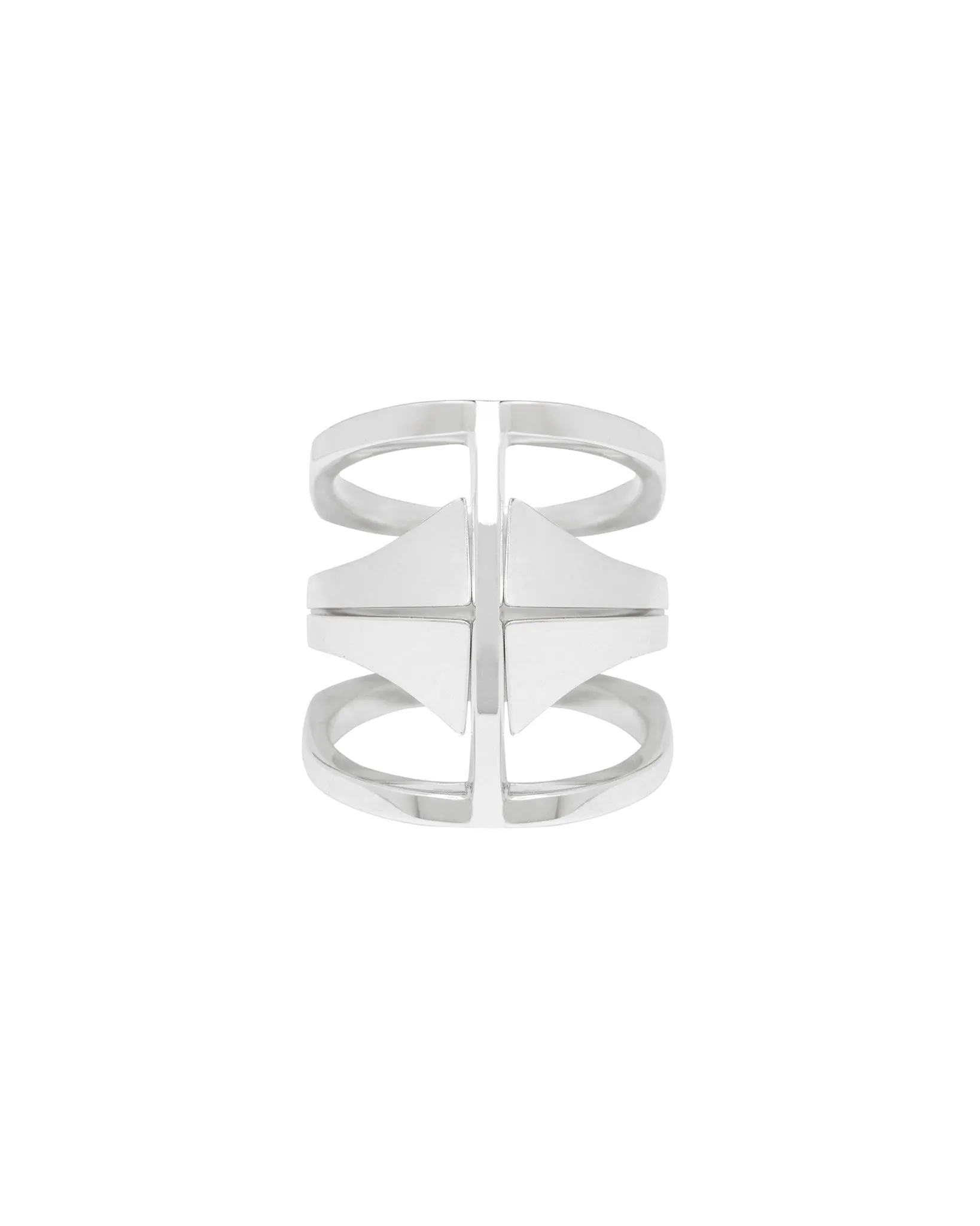 Kaleidoscope Ring Set Sterling Silver 25MM