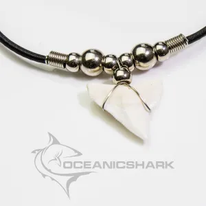 Large Shark Tooth Necklace c181