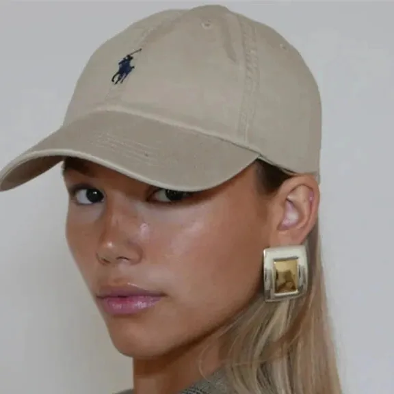 Layla 18K Rectangle Chunky Earrings
