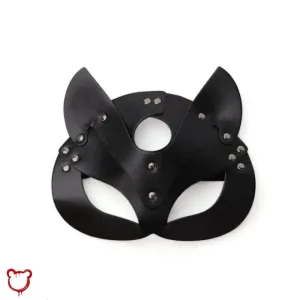Leather Mask and Choker Combo