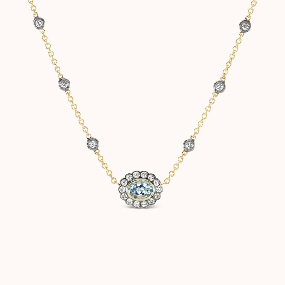 Lexie Choker Aquamarine