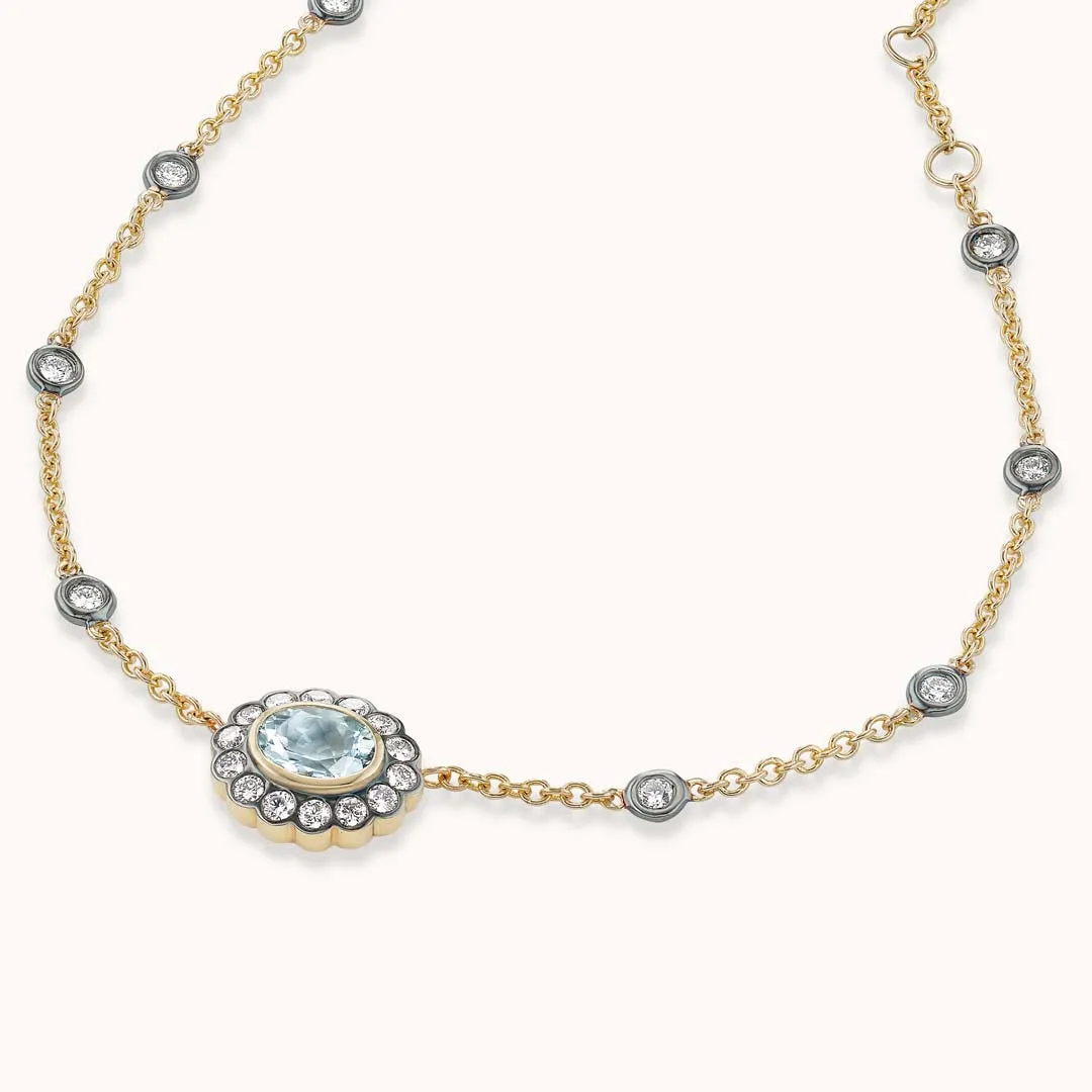 Lexie Choker Aquamarine