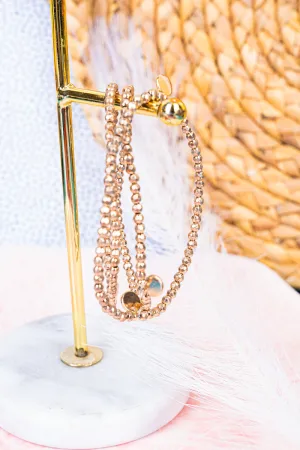Liliana Goldtone Beaded Bracelet Set