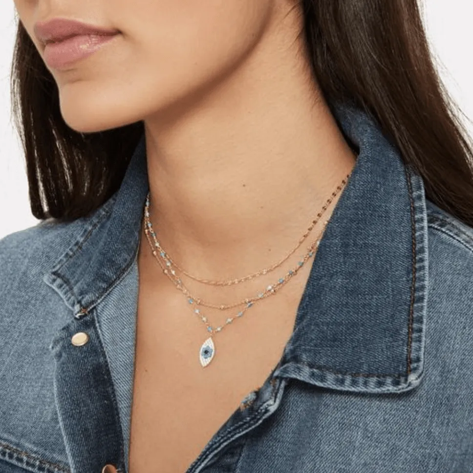 lina | turquoise evil eye