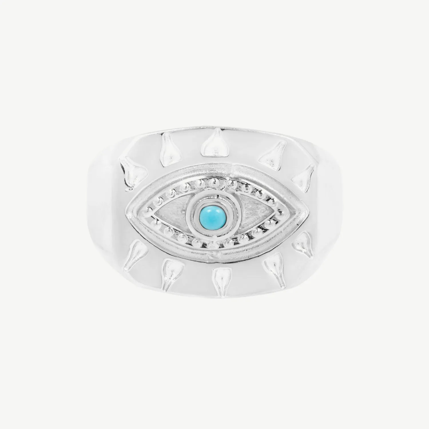 Lone Eye Signet in Turquoise