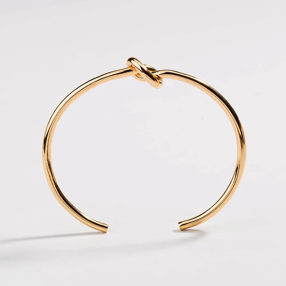 Love Knot Bracelet -Gold Knot Bracelet