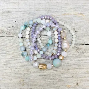 Lynn Beaded Bracelet Stack