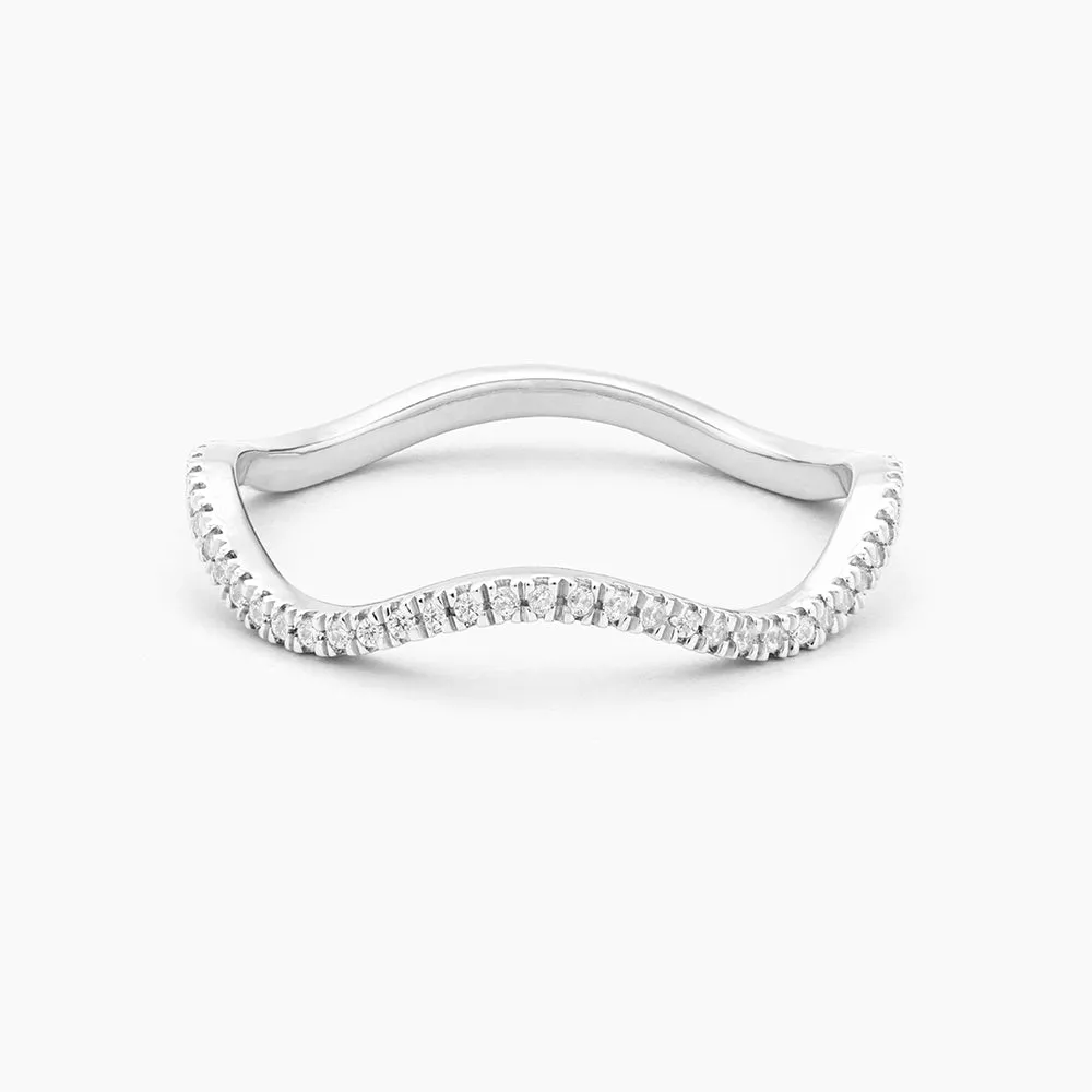 Make Waves Stackable Ring