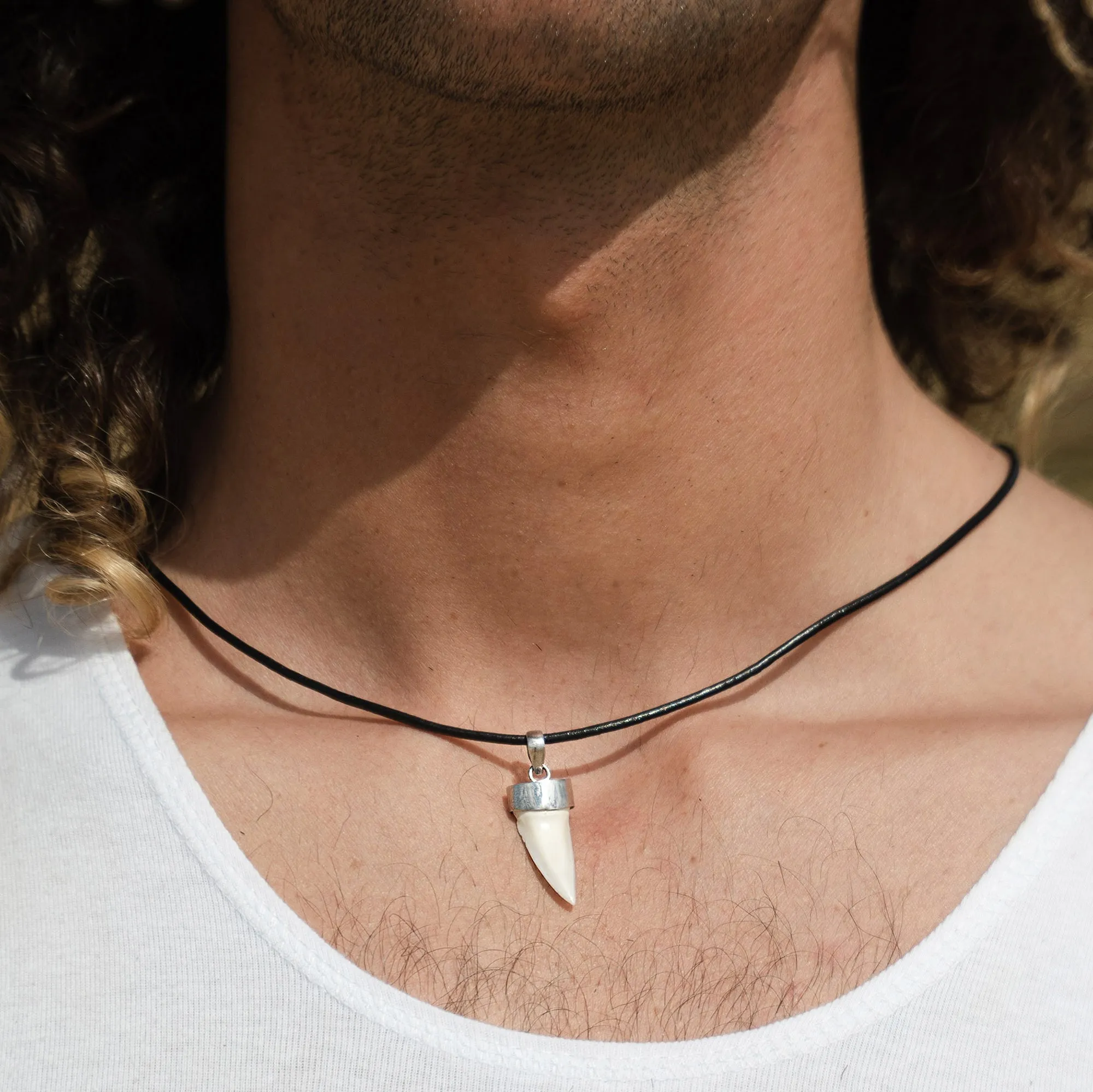 Mako Shark Tooth Pendant s30
