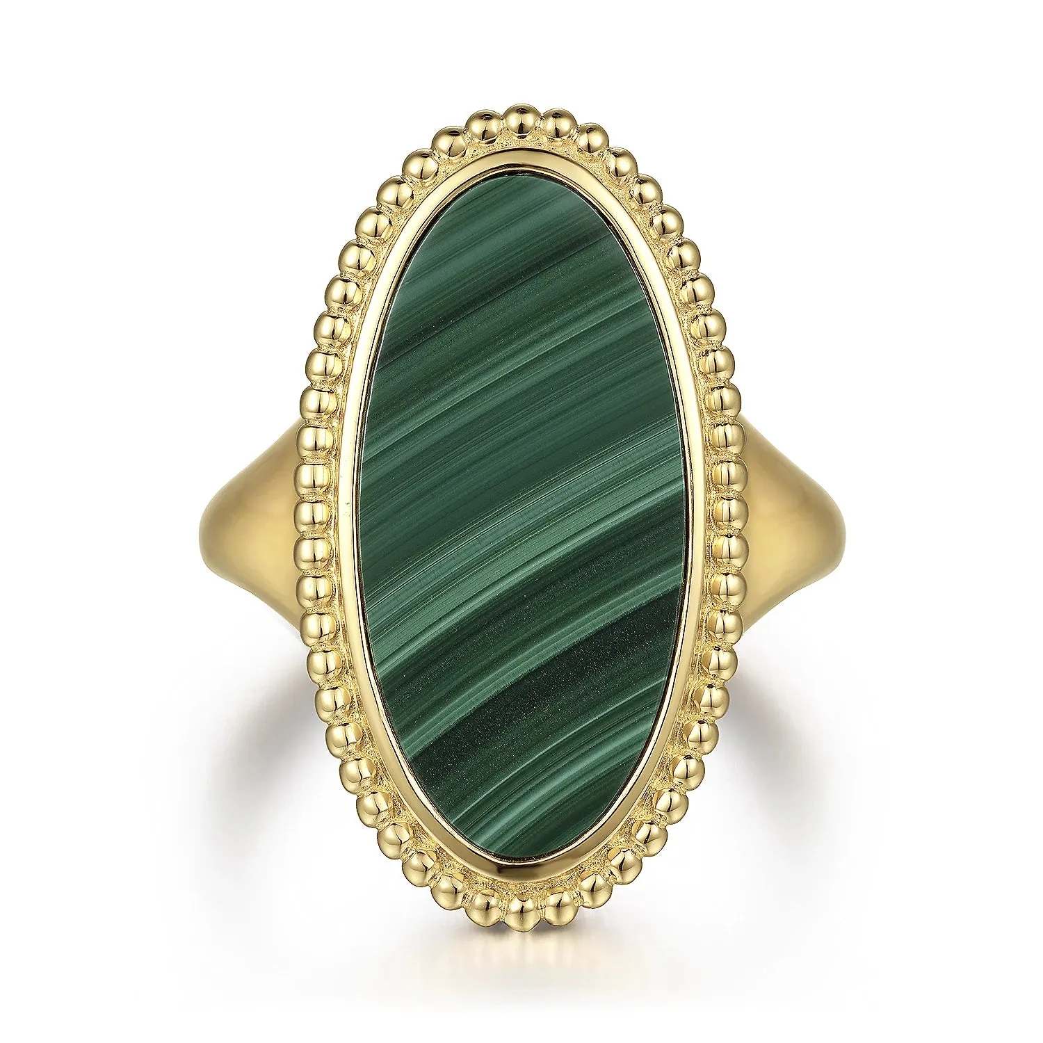 Malachite Signet Ring