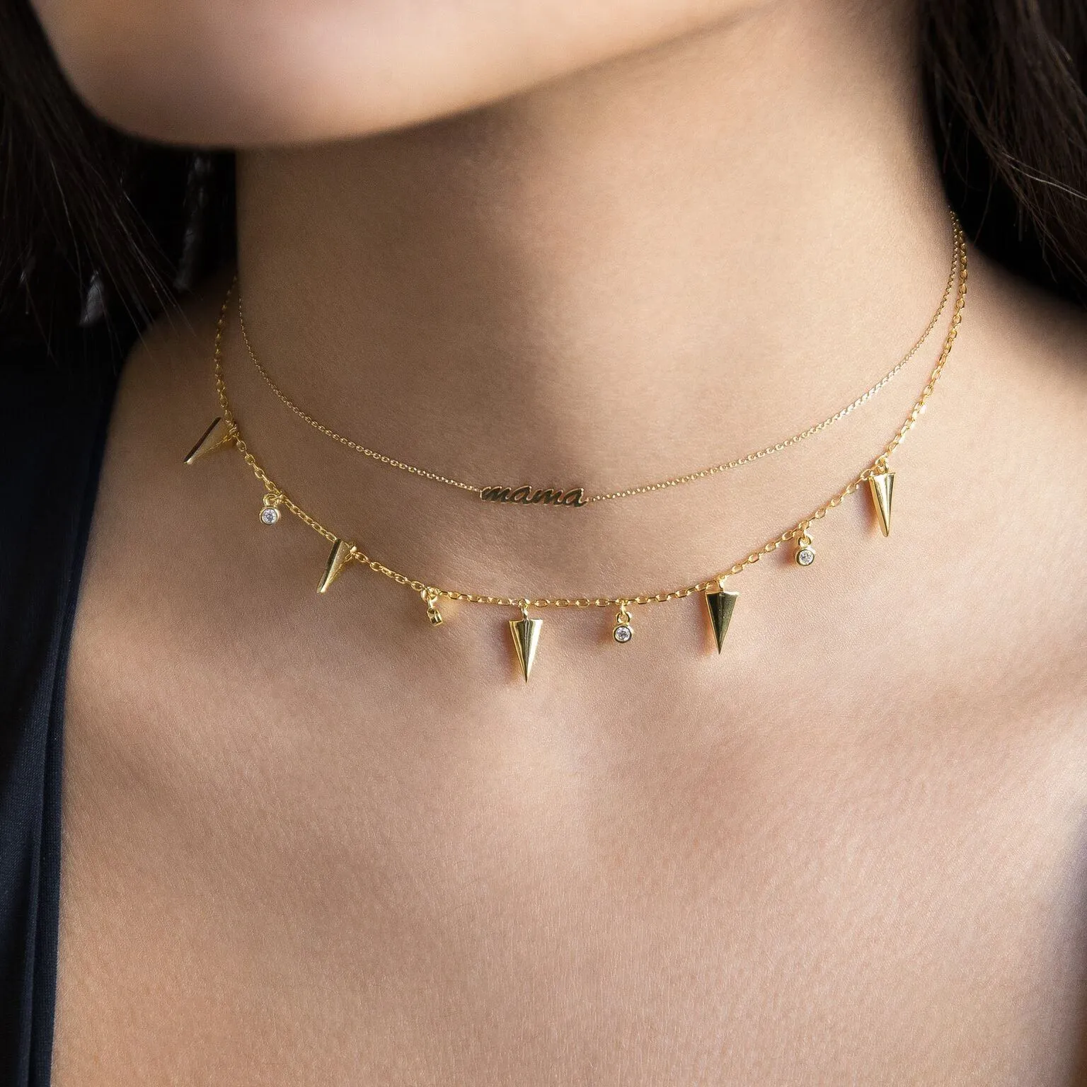 Mama Choker 14K
