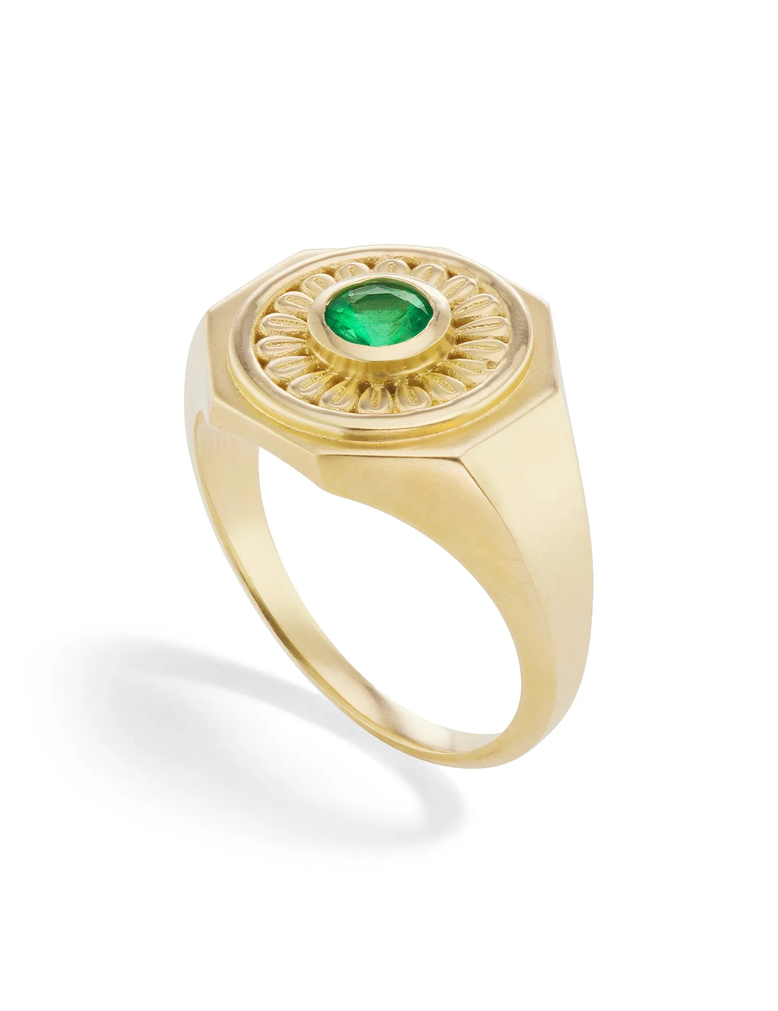 Mandala Signet Ring