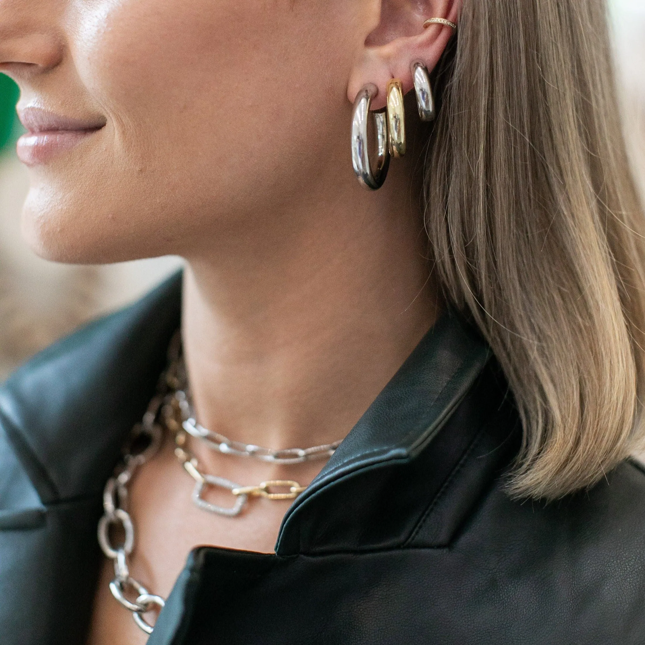 Medium Hoop Earrings