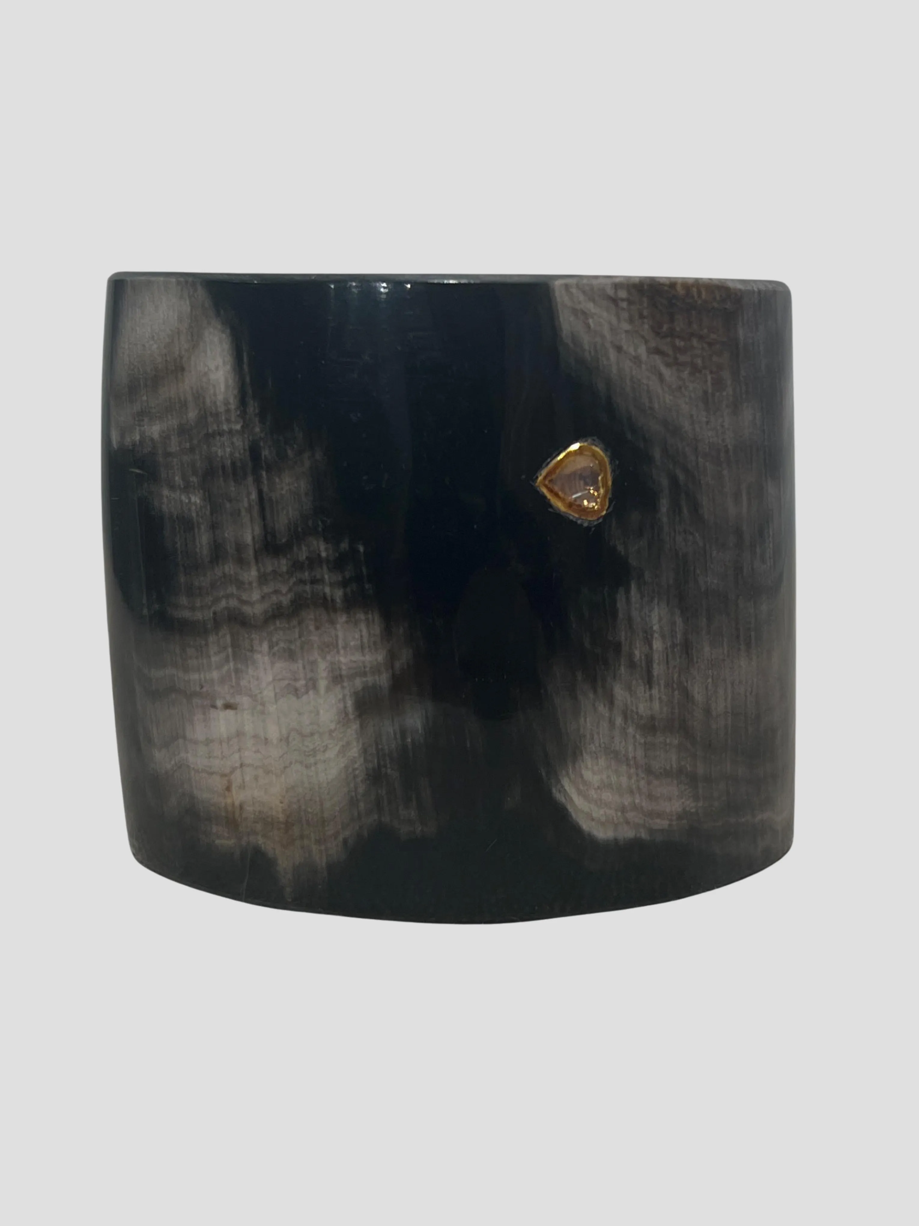 Medium Horn Cuff with Diamond