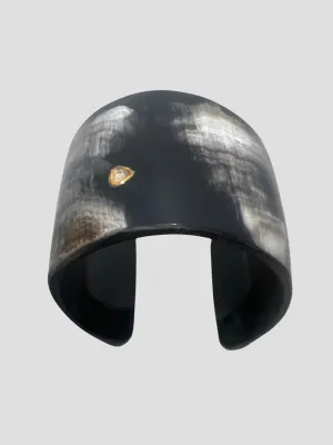 Medium Horn Cuff with Diamond