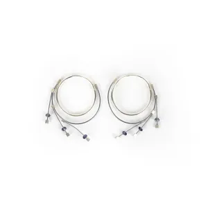 Meghan Patrice Riley Medium Spring Hoop Earrings
