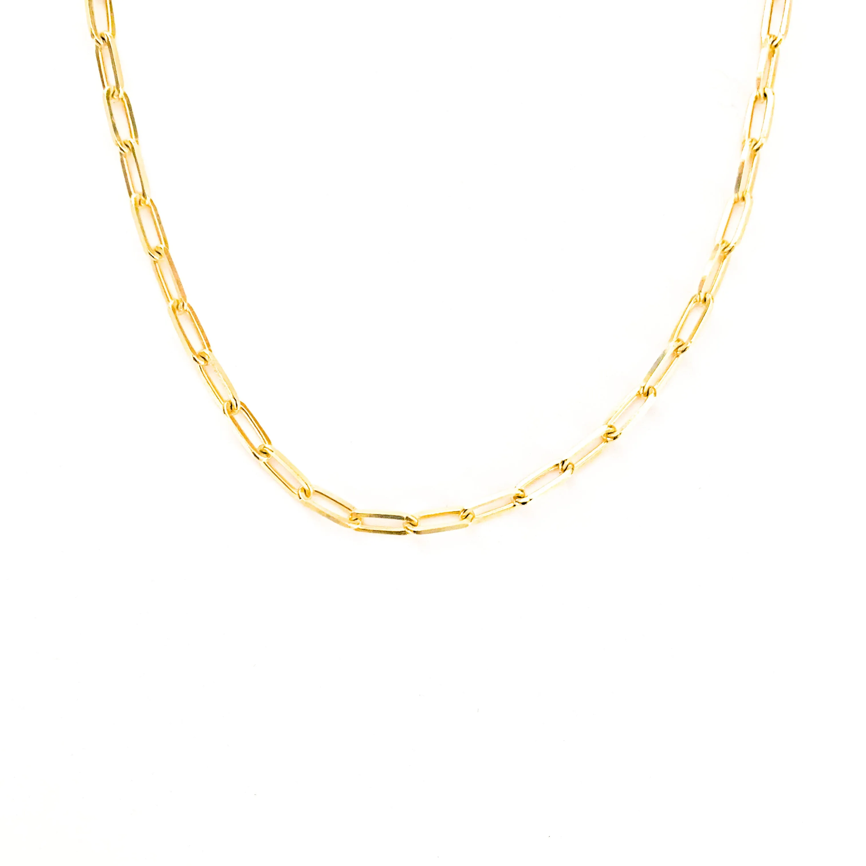 Mimi Paperclip Choker Chain Necklace