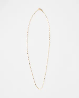 mini shimmer chain necklace