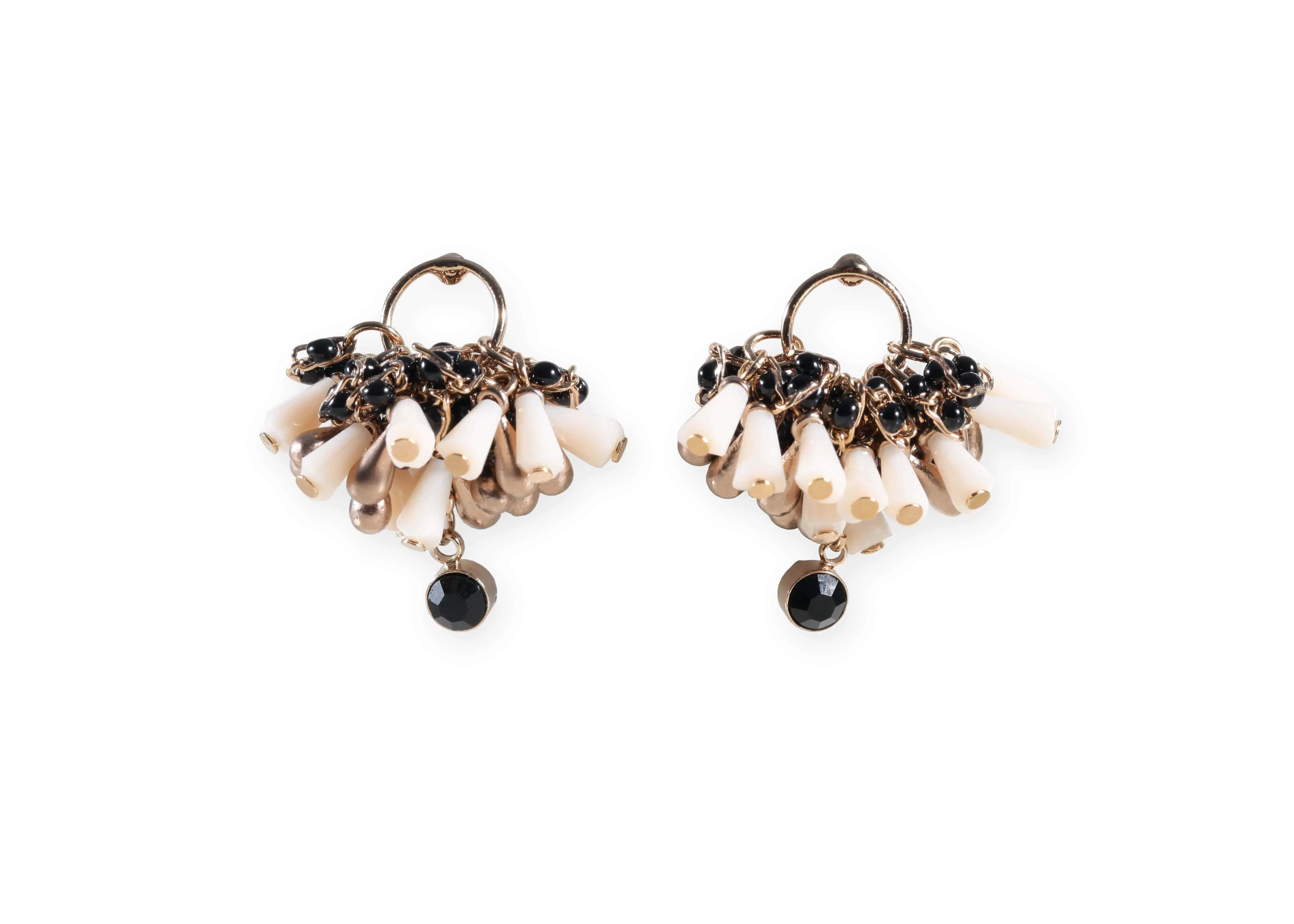 Miniature bead cluster drops